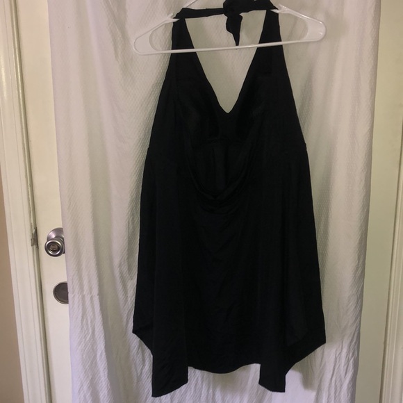 TWO size 24 All Black Swim Dresses (no bottoms) Perfect for Summer Swims 2025 - Picture 5 of 16